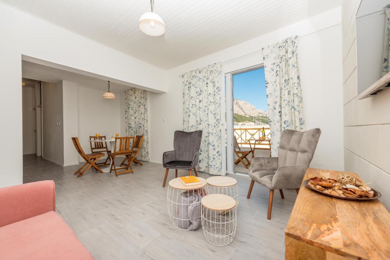 Vista Mare Apartment - 3 Bedroom, Sea View Makarska Exterior photo