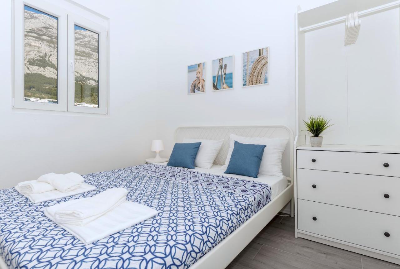 Vista Mare Apartment - 3 Bedroom, Sea View Makarska Exterior photo